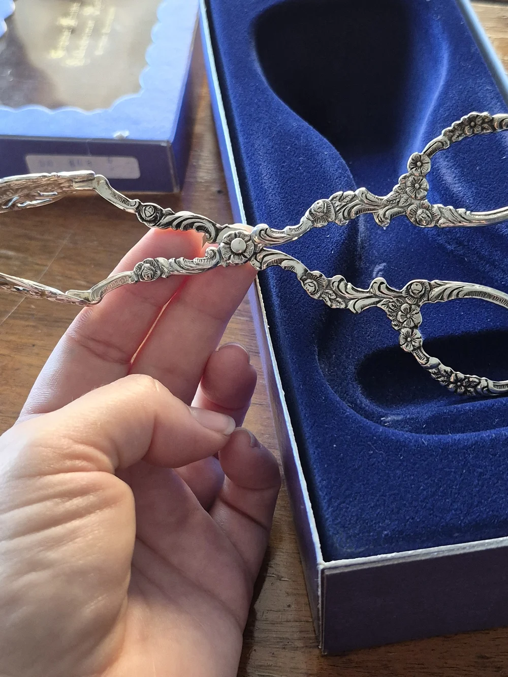 Original Antiko Silver Plated Hildesheimer Rose - Serving Tongs